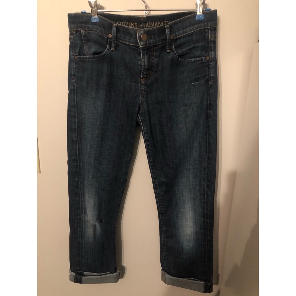 Citizens of humanity cropped jeans size 26